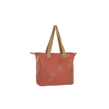 Women's Handbag Home ESPRIT Green Beige Golden Coral 55 x 14 x 35 cm (3 Units)